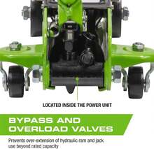 ARCAN Tools 3-Ton Quick Rise Aluminum Floor Jack With Dual Pump Pistons &Amp; Reinforced Lifting Arm (A20018_A20019) - 2 Ton Steel Trolley - 查看 4