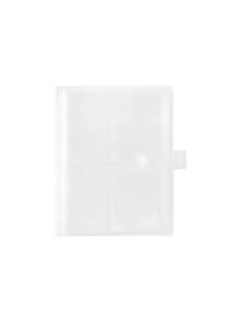 1pc Large Capacity Jewelry Travel Storage Box - 84/160 Slots Multipurpose Storage Book - Transparent Ring Display Case, Anti-Oxidization Necklace Ring Pouch, Jewelry Accessories Earrings Organizer, Storage Bag Bathroom Accessories Back To School
