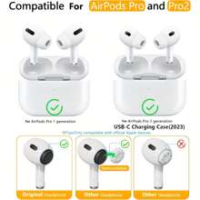 6pcs/Set White Silicone Noise-Proof Ear Pads: 3 Different Sizes, Full Coverage Earphone, More Comfortable Earphone Cover