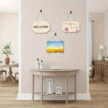 12pcs Blank Irregular Shaped Wooden Planks, Handmade Hanging Wood Tags For Classroom, Woodcrafting, Painting, Writing, Room Decor