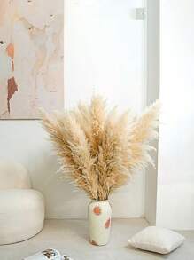 10 PCS 39-Inch Fluffy Pampas Grass, Dried Pampas Grass Bouquet, Bohemian Wedding Decor, Interior Decor, Living Room, Vase, Farmhouse Decorations,Fall Decor,Autumn