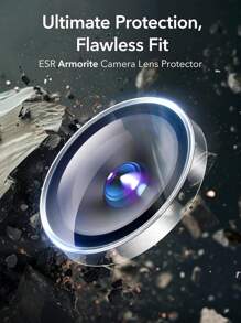 3pcs Camera Lens Protective Film Compatible With Iphone 16/16 Plus/16 PRO MAX/16 PRO/15 PRO MAX/15 PRO/15 PLUS/15 Tough HD Independent Protective Film, Anti-Scratch, Ultra-Thin Tempered Glass, Suitable Compatible With Iphone Protective Case, Mobile Phone Accessories, Transparent Gift For Birthday, Family, Friends Alloy Metal With Tempered Glass Full Cover, Lens Protector
