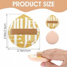 9 PCS Super Soft Cosmetics Puffs Set Makeup Sponge Make Up For Women Powder Puff Korean Beauty Tools Accessories, Teardrop Makeup Sponge Cushion Foundation Puff Flat Sponge Makeup Applicator For Makeup Setting Soft Makeup Triangle Puff Facial Makeup Pads Concealer Liquid Blending Sponge Powder Puff,Makeup,Cheap,Room Decor,Vanity,Travel,Bedroom,Makeup Accessories,Puff,Makeup Blender,Powder Puff,Makeup Sponge