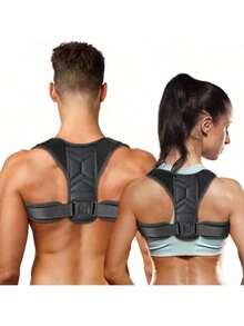 Unisex Adjustable Back & Waist Support Belt - Multicolor - View 7