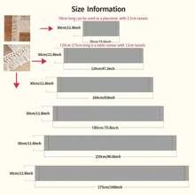 1pc Boho Table Runner Macrame Table Runners For Home Decor ,Cream & Brown Macrame Table Runner With Tassels For Boho Dining Bedroom Decor Rustic Bridal Shower,Farmhouse Rustic Table Runner,Place Mat,Thanksgiving Christmas Home Decor (Multiple Sizes Available)