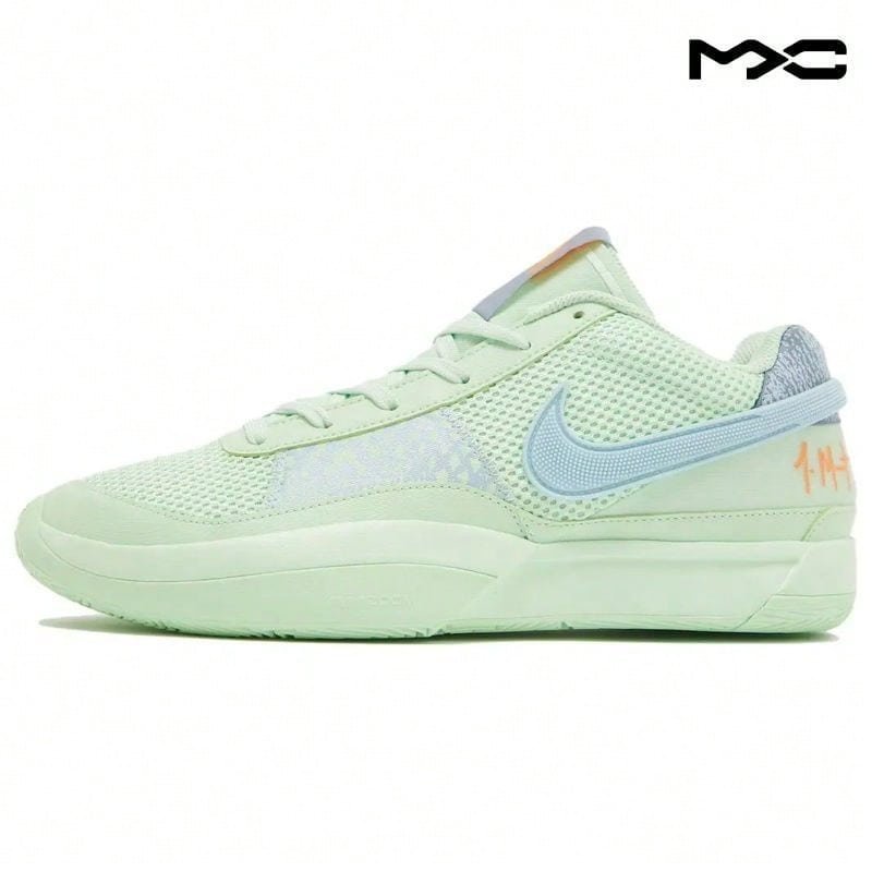 Ja 1 EP 'Mismatched' Multi-Color Bright-Mandarin Vapor-Green Light-Armory-Blue Ashen-Slate Sneakers Men FV1288-800 - Multicolor - View 1