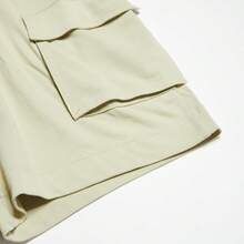 Puma Women's Cotton Sleeveless Casual Summer Jumpsuit With Shorts, Slimming Design - Moss Green - View 6