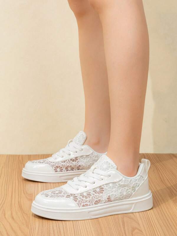 New Comfortable, Casual, Versatile, Outdoor, Anti-Skid, Wear-Resistant, Commute, Soft Bottom, Student, Thick Sole Sports Shoes For Women