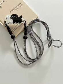 1pc Cartoon Animal Phone Holder Lanyard, Cute Dog Cross-Body Strap Necklace Phone Chain, Women