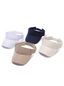 1pc Sports Sun Hat, Enjoy Fashion & Block Sunlight, Perfect For Running, Golf, And Tennis