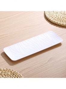 Japanese Style Sushi Plate, Rectangular Dessert Tray, Afternoon Tea Cake Plate, Sweets And Fruits Serving Dish, Home Use - Multicolor - View 11