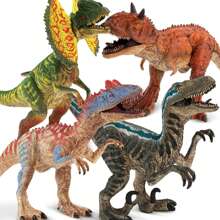 Juego de juguetes de dinosaurios gigantes, grandes juguetes de dinosaurios realistas para niños de 3 a 5 años - Regalos perfectos de dinosaurios para niños en cumpleaños - Figuras de juguete de dinosaurios con detalles pintados a mano - Figuras de dinosaurio gigantes