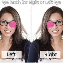 Eye Patches Adults Kids Eye Patch Glasses Treat Lazy Eye Amblyopia Strabismus Left Or Right Eyes