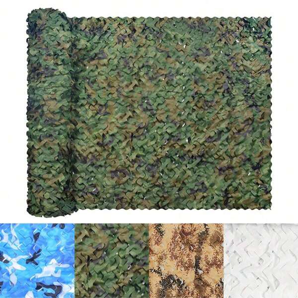 VANDHAM Camouflage Net - Suitable For Hunting, Camping, Forest, Landscape, Decoration, Outdoor, Garden Party, Sunshade