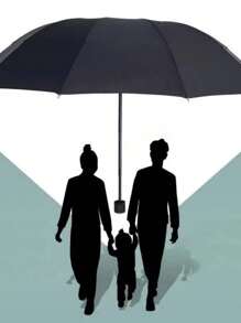 Ombrello personalizzato con protezione UV e parasole spesso per uomo e donna, ombrello pieghevole per giornate soleggiate