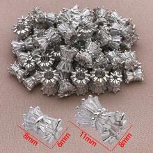 2 pièces 8/11mm Perle de transport de fleur de Fengyang de taille de Xiaoman élégante et de luxe, en cuivre plaqué or 18 carats, finition argentée épaisse et platine pour la fabrication de bijoux (bracelets, colliers et boucles d'oreilles) - parfait pour les occasions festives