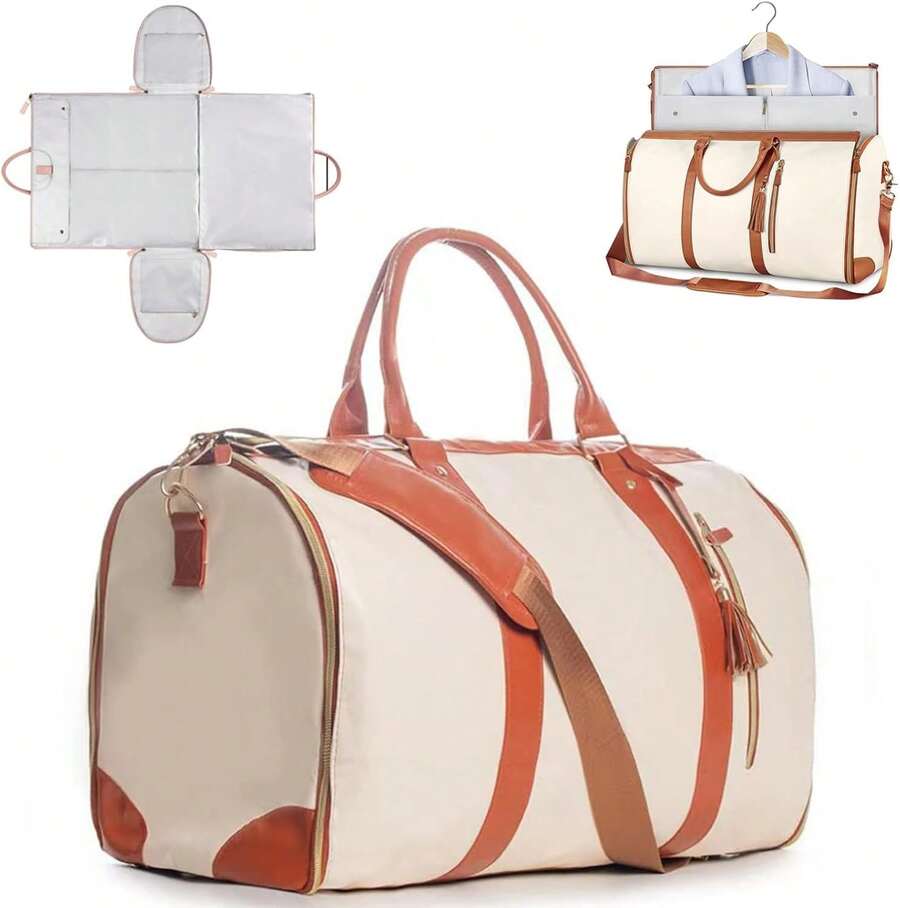 Foldable Travel Bags - 白色 - 查看 1