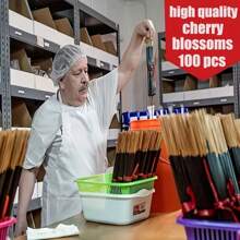 20/80/160pcs Cherry Blossom Incense Sticks, 50 Minutes Burning Time, Suitable For Home, Kitchen, Restaurant Meditation, Home And Office Fragrance - Suitable For Festivals And Gifts