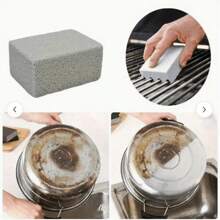 Assorted Barbecue Grill Cleaning Brick, Grill Scraper Cleaning Stone, Multi-Functional Cuttable Dirt And Grease Cleaning Brush, Suitable For Stovetops, Sinks, Dishes, Pans, Grill Grates Cleaning, Kitchen, Bathroom, Home & Household Items