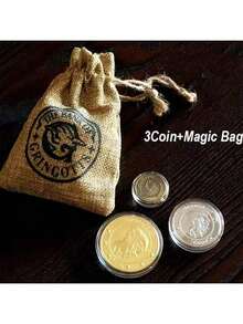Gringotts Bank Gold Coins-Gringotts Bank Key-Harry Peripheral Products-Galleons-Film Peripheral Products-Holiday Gifts-Birthday Present-Easter Bonus-Halloween Gift-Christmas Gifts-Gift-Perfect Gift-Toy - Multicolor - View 8