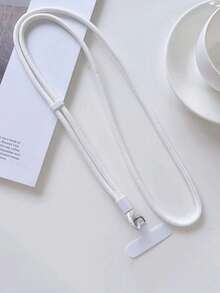 1 pezzo Cordino regolabile con fibbia semplice, unisex antiscivolo, adatto per telefono, fotocamera, borraccia, borsa e altri oggetti, con cuscinetto imbottito