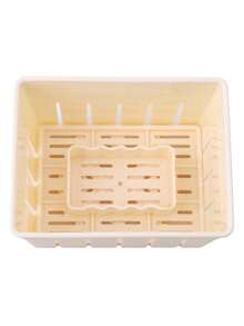 1pc Cheese Press, Yogurt Strainer, Tofu Press, Creative Tofu Press, Boiled Tofu Maker, Kitchen Tool - Multicolor - View 9