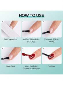 Morovan Morovan 2Pcs 15Ml Nail Prep Dehydrator And Nail Primer X-Strength, No Burn Non Acid Nail Primer And Dehydrator For Acrylic Powder Fast Dry 0.5oz Nail Primer Set