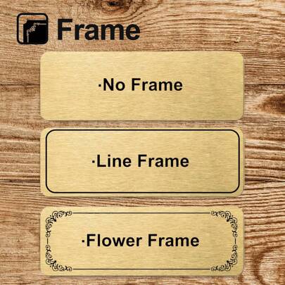 3"X1" Messing Gravurplatte - Gedenktafel, Namensschild, Kunstschild, Trophäenaufkleber, Militärauszeichnung - Selbstklebend oder mit Schrauben montierbar, Multifunktional, Ornamental, Wiederverwendbar, Exquisit, Stilvolle, Hochwertige, Farbige, Moderne, Individuelle, Personalisierte, Einzigartige, Ideale Geschenke für Ihn, Ideale Geschenke für Sie, Freund, Vater, Freundin, Mutter, Familie, Freunde, Teeraum, Zuhause, Garten, Büro, für Jahrestage, für Valentinstag, für Muttertag, für Geburtstage, für Vatertag, für Abschluss, für Hochzeiten, für Einweihung, Persönliche Artikel