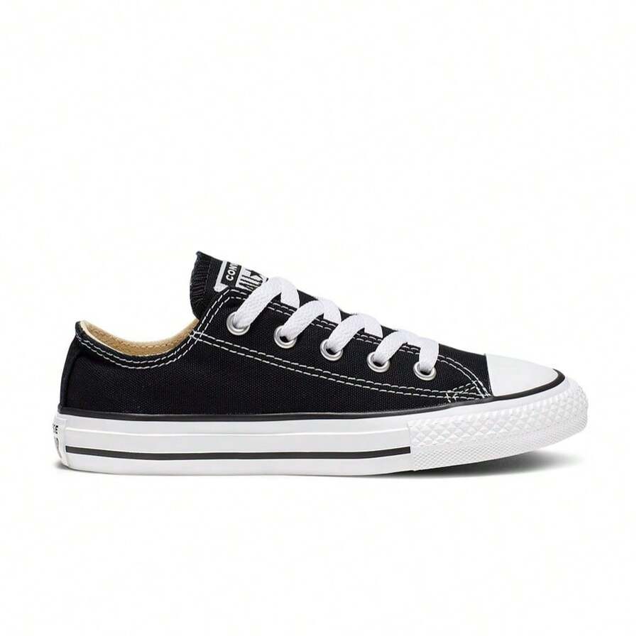 CONVERSE 3J235C - Kids' Fashion Versatile Casual Simple Canvas Shoes - Black - View 1