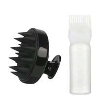 Garrafa Aplicadora de Óleo para Cabelo de Salão, Pentes Profissionais de Coloração para Cabeleireiros, Suprimentos de Coloração de Barbearia, Grampos de Cabelo, Acessórios de Cabelo