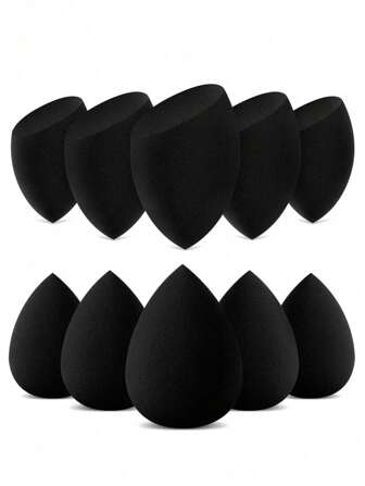 10pcs Makeup Sponges Professional Beauty Sponge Ultra Soft Concealer Sponge Face Makeup Tools For Foundation, Powder, Lotion,Cheap,Stocking Stuffers,Makeup,Makeup Tools,Cheap Stuff,Gifts,Gifts For Women,Christmas Gifts