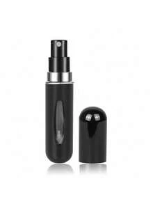 1/5/10 Pcs, 5ml Perfume Atomizer Refillable Spray Bottle, Portable Travel Size Perfume Mist Bottle - Black - View 6