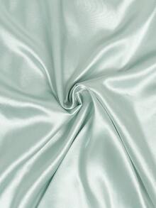 2pcs Tween Girl Mint Pajama Sets With Short Sleeve Shirt & Shorts - Multicolor - View 8