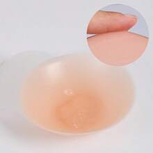 Pegatinas de silicona para levantamiento de senos con orejas de conejo, pegatinas para levantar pezones, antiexposición y antigolpes, pegatinas de silicona para levantamiento de senos sin dejar marcas. - Albaricoque - Ver 3