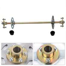 Rainaut Go Kart Rear Axle Assembly Kit, Go Kart Rear Axle Assembly Kit For Quad ATV Buggy Go Kart, Go Kart Rear Axle Complete Wheel Hub Kit - Multicolor - View 9