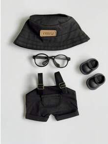 1-4 件适用于 服装配饰、多色围兜裤、夏季帽子、眼镜、靴子或全套 服装，适合 BJD 和大多数娃娃的服装配饰 - 彩色 - 查看 2