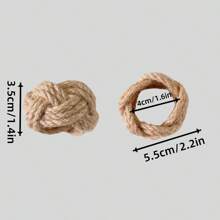 Macrame Jute Rope Napkin Holder Ring Garland Farmhouse Rustic Country Decor , Prayer Wall Hanging Decor Napkin Rings Weddings Home Decor, Wooden Ring Napkin Rings For Table Decor, Easter Farmhouse Napkins Rings For Boho Table Decor, Spring Banquet, Wedding, Holiday Dinner Party