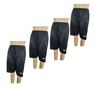 Bermudas Sport Masculina  Kit 4 Peças Liso