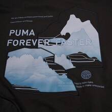 Puma 男士休闲针织连帽卫衣，黑色卫衣，适合春秋季穿着 - 黑色 - 查看 6