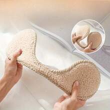 男女通用时尚耳罩，保暖内衬耳罩，防风耳套，适合冬季户外活动，无需电池 - 彩色 - 查看 3