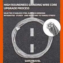 VXM Bicycle Brake Shifter Line Stainless Steel Speed Line Gear Brake Cable Set Core Inner Wire MTB Road Bike Wire Core Accessories - Multicolor - View 3