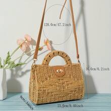 High Quality Spring/Summer Bag, Small Crossbody Bag, Popular Woven Straw Bag - Feet - View 2