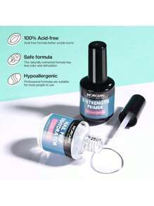 Morovan Morovan 2Pcs 15Ml Nail Prep Dehydrator And Nail Primer X-Strength, No Burn Non Acid Nail Primer And Dehydrator For Acrylic Powder Fast Dry 0.5oz Nail Primer Set
