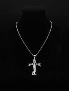 Fashion Charm Tree Of Life Pendant Stainless Steel Necklace Boys Girls Accessories Party Jewelry - Silver - View 7