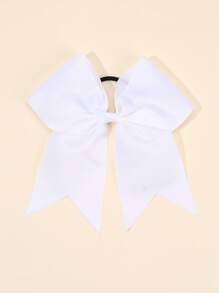 1 pieza Moño grande personalizado para porristas niñas con nombre personalizado, soporte para cola de caballo de cinta gróngrain, moños de porristas, bandas elásticas para el pelo para bebés, niñas, adolescentes y porristas universitarias