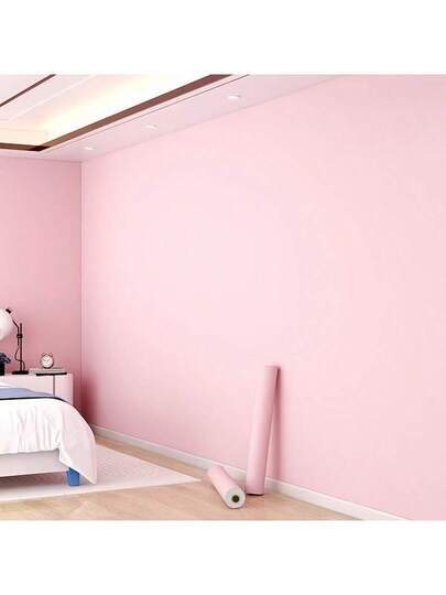 Roll Matte Texture Sticky Sticker Self Adhesive Vinyl Paper Cabinet Dining Tafel Bureau Furniture ation Children's Room Warm Home Wallpaper Wand Stickers view 4