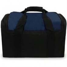Everest - Bolsa de gimnasio con bolsillo húmedo, Negro -, Una talla, Bolsa de gimnasio con bolsillo húmedo - Marino - Ver 2