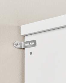Meuble d'Entrée, Porte-Manteau avec Banc à Chaussures, Vestiaire, Rangement pour Chaussures, 5 Crochets Triples, Gain de Place, pour Entrée, Couloir, Étagères Réglables, Blanc Nuage - Blanc - Voir 6
