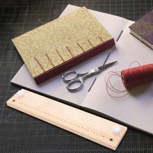 Perforatore manuale per libri in plastica, strumento per rilegatura a punto metallico, materiale scolastico, articoli per il ritorno a scuola