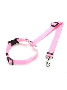 Cinturón de  para mascotas en el coche, Productos para automóviles Correa para perros, Correa para mascotas, Cinturón de  para perros y gatos en el coche, Restrictor de reposacabezas para vehículos, Ajustable de tela de nailon, Cinturón de  para restricción de mascotas en vehículos, Accesorios para mascotas en el coche - Multicolor - Ver 8